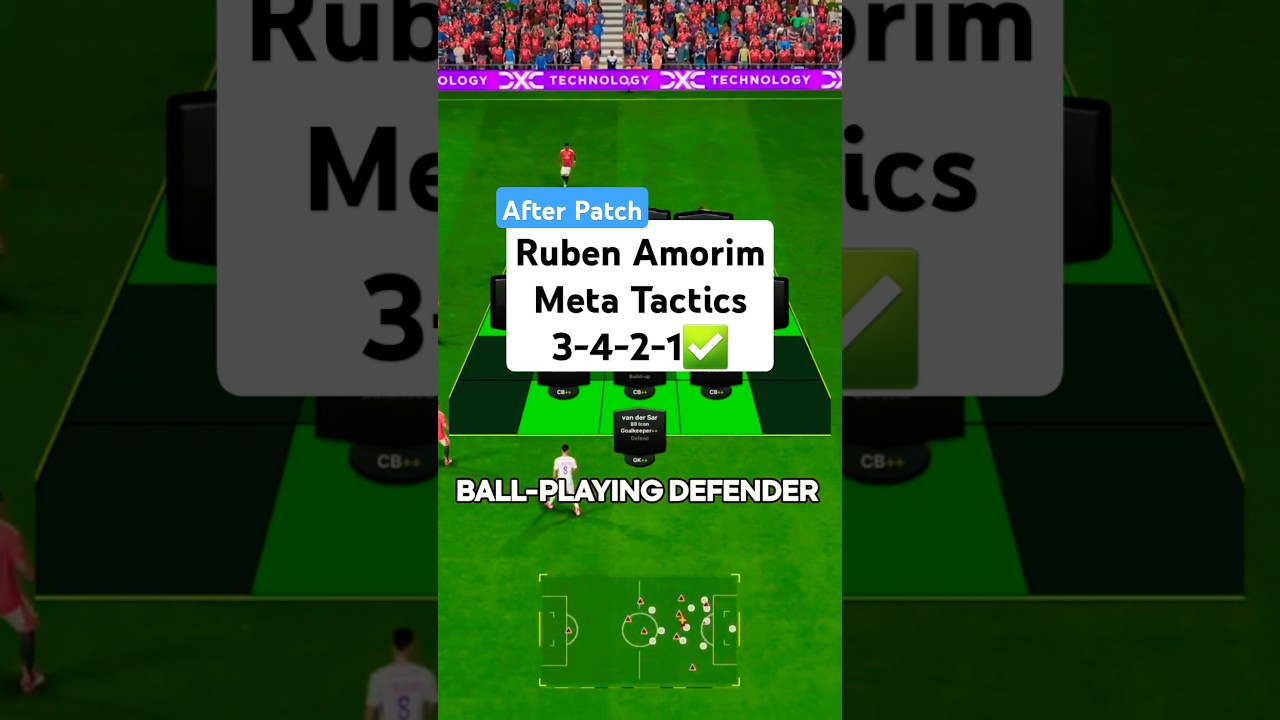 Лучшая пользовательская тактика — формация 3421 в FC 25! 🔥🤯🔥