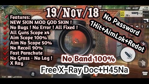 [1 Hit Removed RPG Pistol] Simple Assets Redot Scope and more ! ROS New Cheat | ROS New Assets