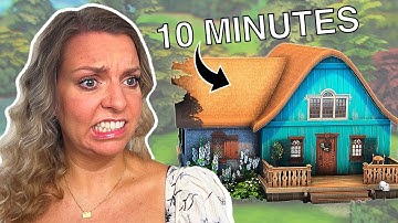 10 MINUTE BUILD CHALLENGE | The Sims 4 | No CC