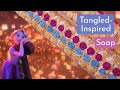 MAKING A FAN DESIGN - Tangled-Inspired Soap - Floating Lights | Royalty Soaps