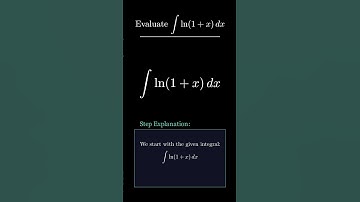 Integral No. 25 #Mathematics #Calculus #IntegralCalculus #Manim