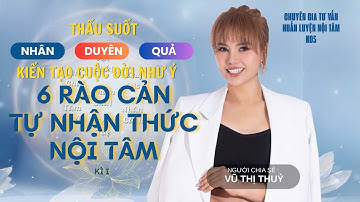 6 RÀO CẢN TỰ NHẬN THỨC NỘI TÂM