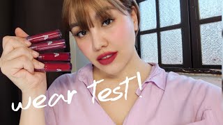 GAANO KA LONG LASTING?! Vice Cosmetics Soft Veil Tint Wear Test Review! | Miss Bea