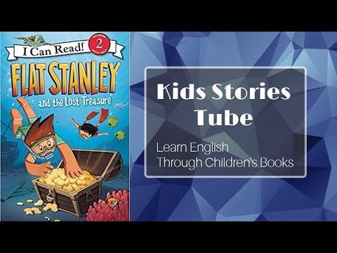 Flat Stanley and the Lost Treasure | English stories for kids|learn English through children's books