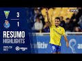 Resumo: Estoril 3-1 FC Porto (Taça da Liga 23/24 - Fase 3 - Jornada 2)