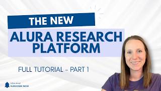 The New Alura Research Platform for Etsy Sellers - FULL TUTORIAL PART 1