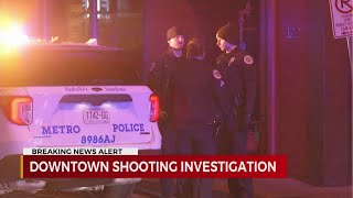 Downtown Nashville shooting investigation