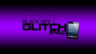 Black ops 2 Ipad glitch