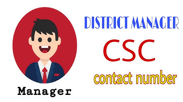 DM  csc district manager ka number kaise nikale