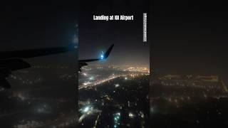 Night View of IGI Airport✈️ Inside View shorts viral travel  igiairport  flight flightstatus