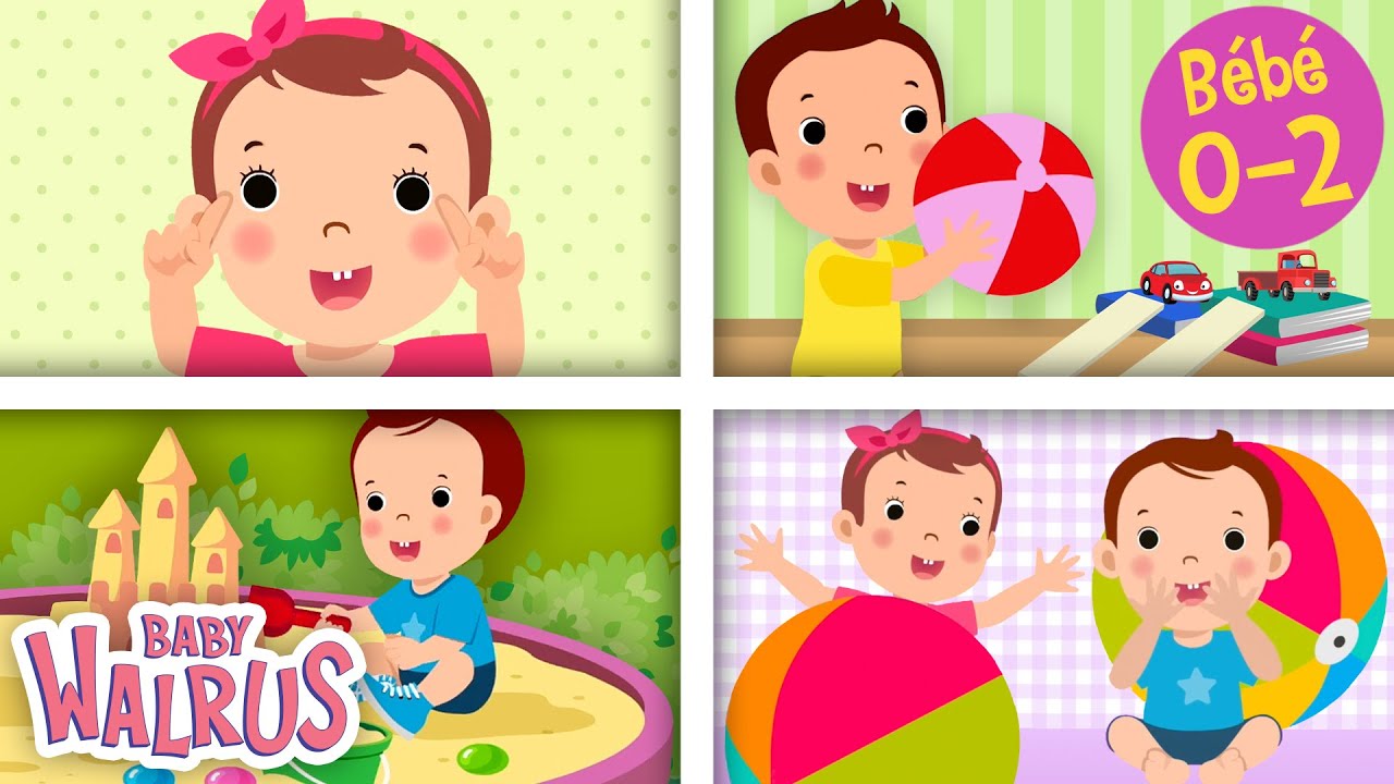 Mes premiers mots - Compilation - Partie 2 | Série éducative pour les bébés de 0 à 2 ans 🌟