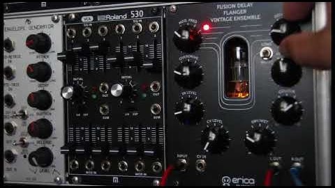 Erica delay flanger Test