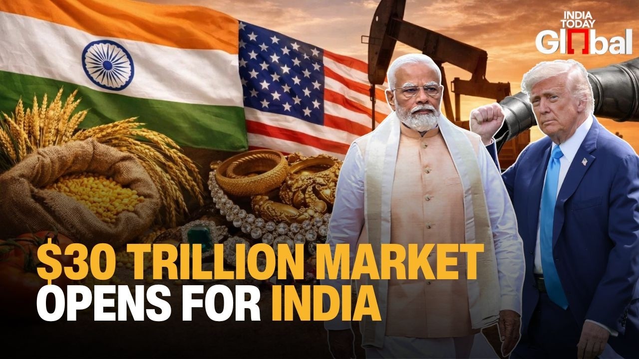 India-US Interim Trade Deal Explained: $30 Trillion Market Opens, Tariffs Cut | Farmers Protected?
