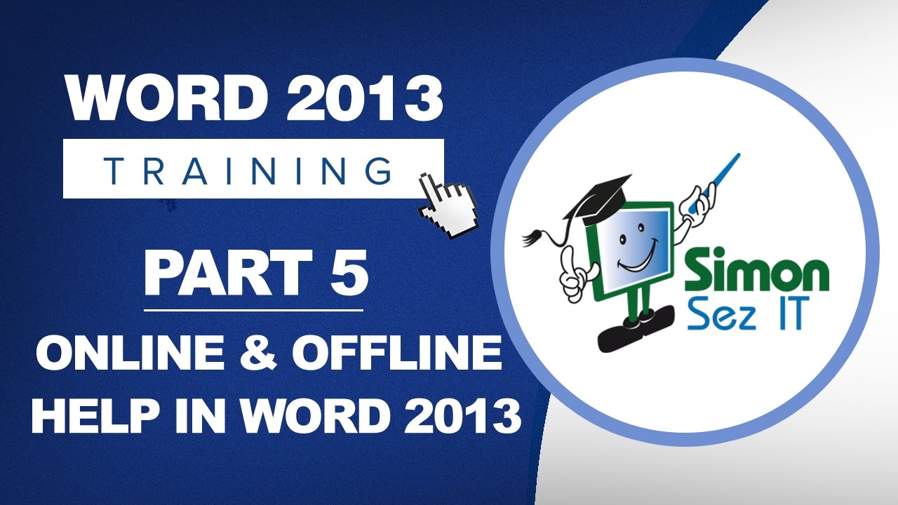 Offline help. Word 2013. Cut Word 2013.