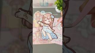 #635 Telado Sticker | Fairy Princess Dress Up Sticker Set #shorts #vivistickerly