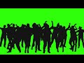 Stock footage free download group of people dance silhouette green screen footage