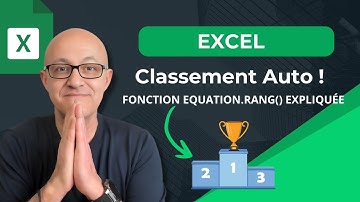 Excel Function RANK.EQ To Perform Rankings