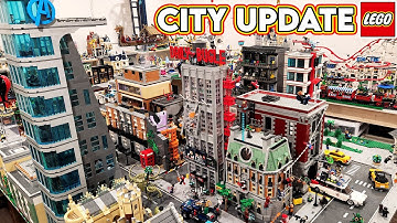Placing the LEGO Sanctum Sanctorum & City Update