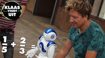 ROBOT VOOR AL JE REKENSOMMEN // KLAAS VINDT UIT // 2018