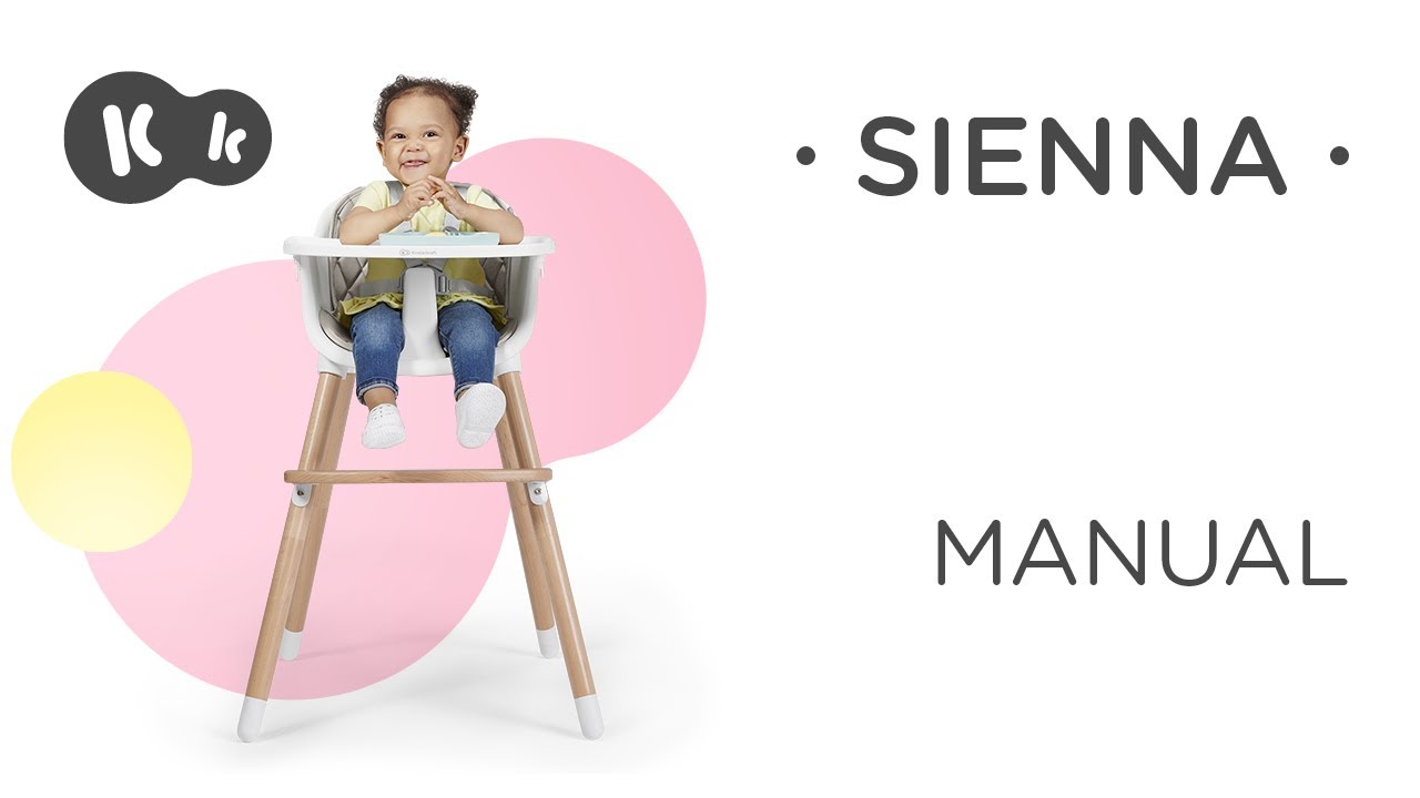 Silla de comer 2 en 1 Sienna Kinderkraft