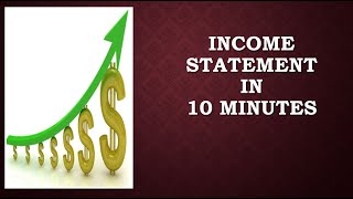 Income Statement Analysis in 10 Minutes