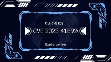 CVE-2023-41892 | Craft CMS RCE | #CVE-2023-41892 #rce #codeinjection