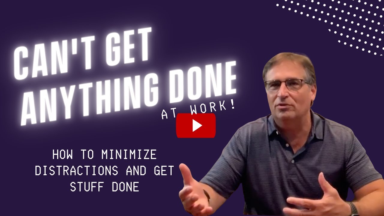 Can't Get Anything Done at Work - YouTube