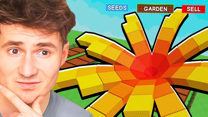 Growing a GARGANTUAN Burning Bud! (Grow a Garden)