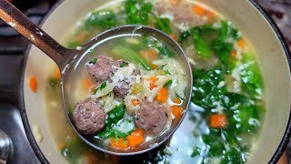 Italian Wedding Soup | Soup Recipe #cooking