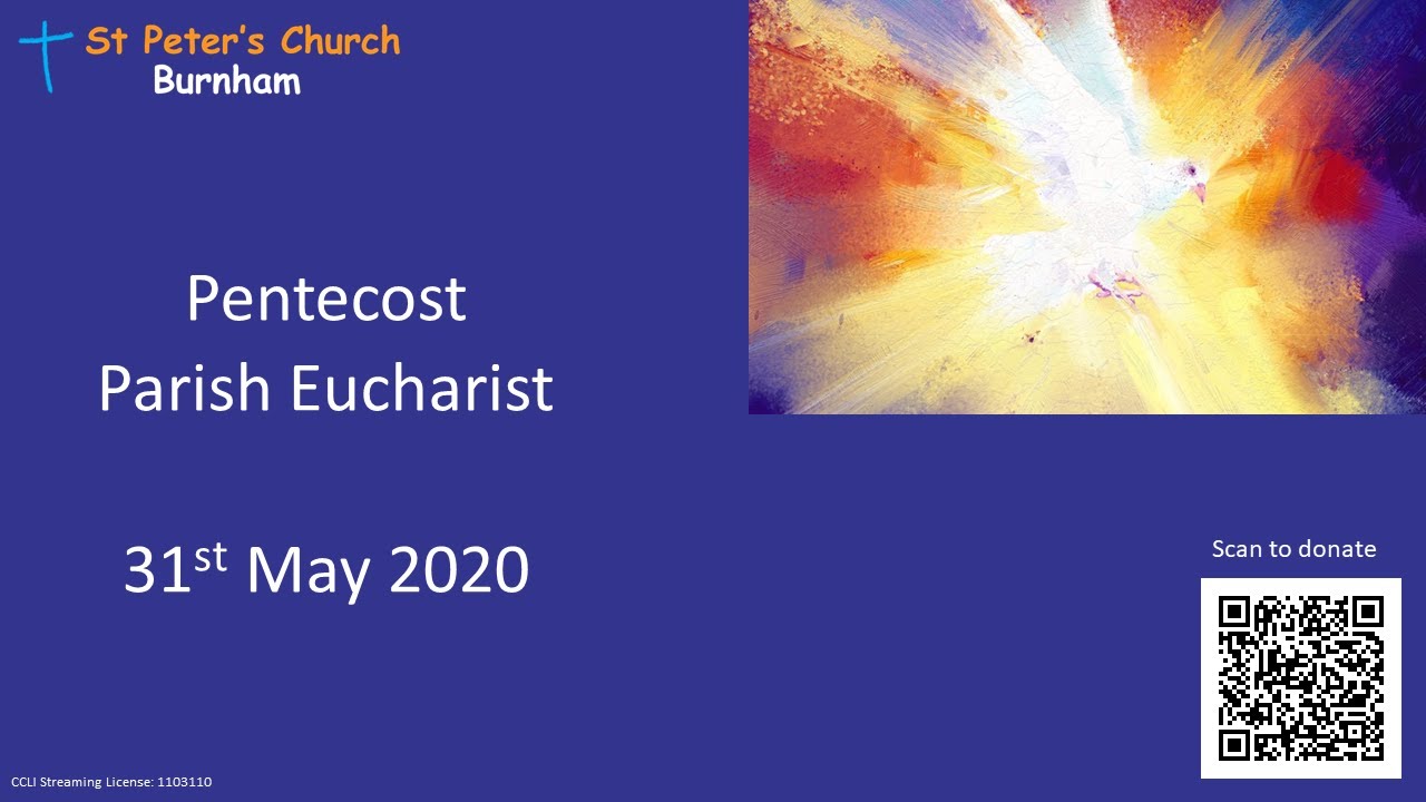 Pentecost Parish Eucharist 31st May 2020 - YouTube
