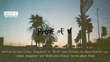 [VIETSUB] BTS (방탄소년단) Proof of Inspiration - 뷔 (V)