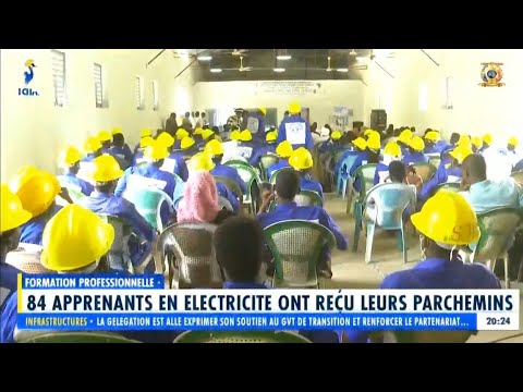 FORMATION PROFESSIONNELLE - 84 apprenants en électricité ont reçu leurs parchemins