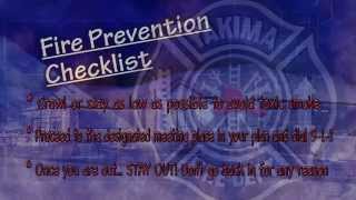 Yakima Fire Prevention Checklist - Fire Escape Plan