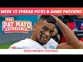 2020 NFL Week 1 Spreads Analysis - YouTube