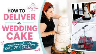 How to Deliver A Wedding Cake | Tutorial for Home Bakers