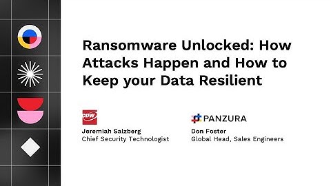 Ransomware Unlocked: Expert Insights on Attack Prevention and Data Resiliency | Panzura Webinar