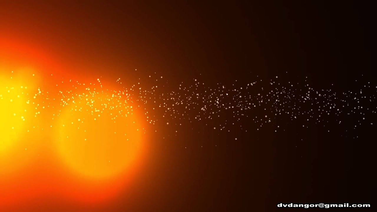 Orange Glow Background - Stock Motion Graphics