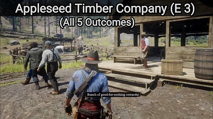 Arthur Helps The Foreman Of Appleseed Timber Compa...