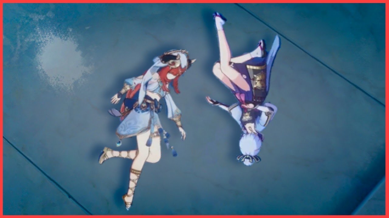 Ayaka When Nilou on a Date with Traveler