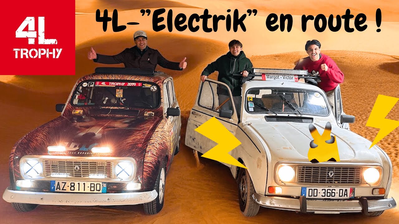 Prêts pour l’aventure du 4L Trophy 2025 !