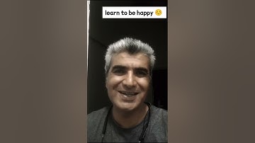 Learn to be happy| learn to embrace randomness