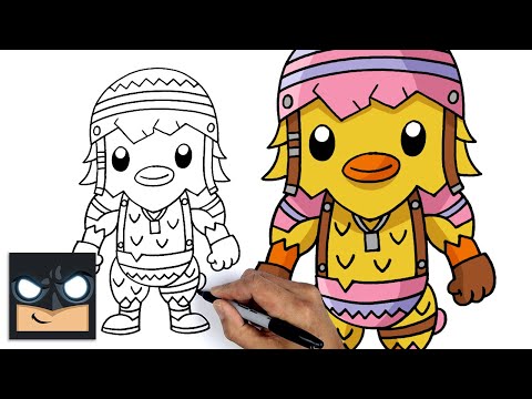 How To Draw Cluck | Fortnite Chapter 2 Season 6