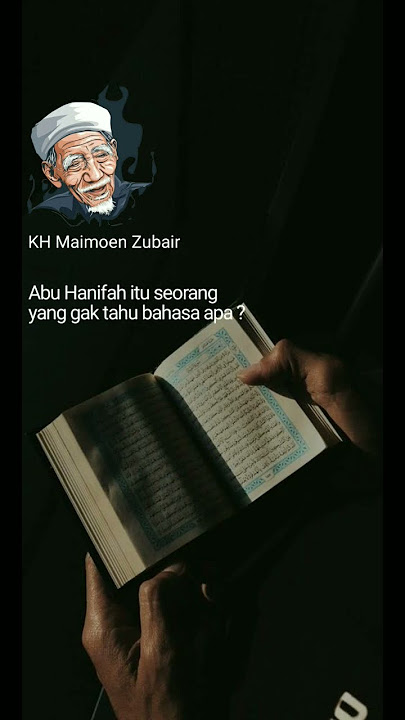 orang yang pertama kali menggali Al-qur'an | KH.Maimoen Zubair
