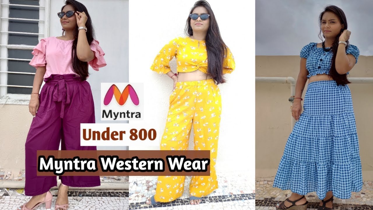 myntra western party wear