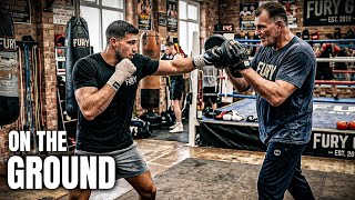 INSIDE CAMP! Tommy Fury Training With John Fury Ahead of Eddie Hall Fight!