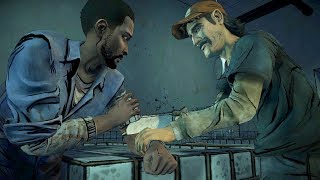 Kenny Cut Off Lee's Arm -All Choices- The Walking Dead