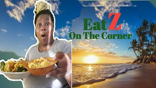 My 1st Time Eating Authentic Caribbean Food I m Reviewing EatZ On The Corner In Front Of Them