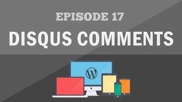 Responsive Wordpress Theme Tutorial - Part 17 : Disqus Comments