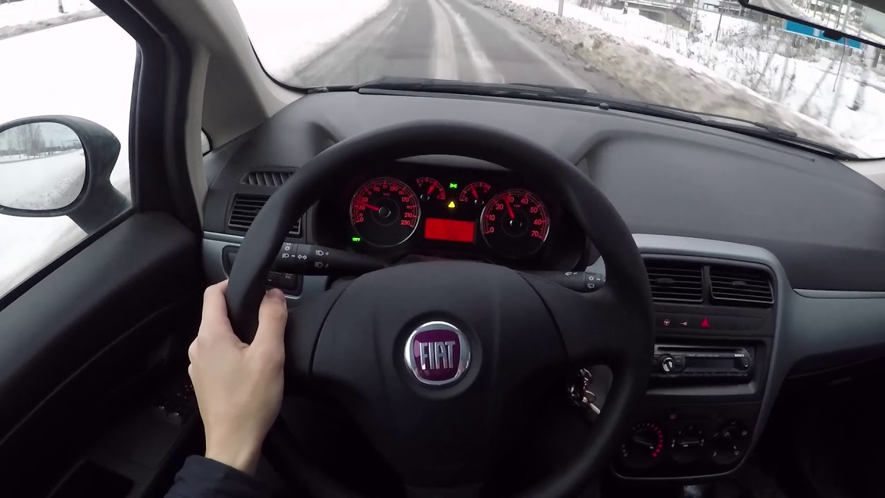 Fiat Grande Punto Manual Pov Test Drive