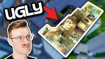 renovating the UGLIEST apartment in The Sims 4